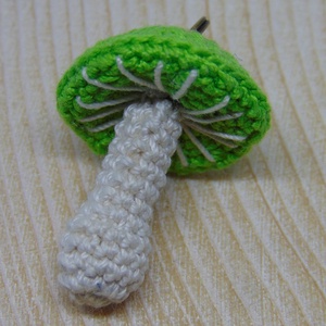 Gomba medál vagy kulcstartó - ékszer - nyaklánc - medál - Meska.hu