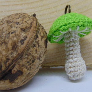 Gomba medál vagy kulcstartó - Meska.hu