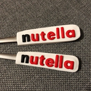 Nutella feliratú kanál - otthon & életmód - konyhafelszerelés, tálalás - tálalás - kanál & villa - Meska.hu