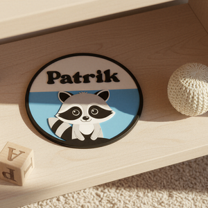 Névtábla / Ajtódísz / Gyerekszoba dekoráció, Otthon & Életmód, Babaszoba, gyerekszoba, Gyerek névtábla, Festett tárgyak, MESKA