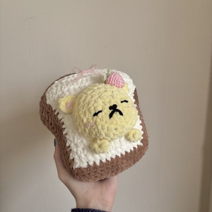 Horgolt macis plüss, Játék & Sport, Plüssállat & Játékfigura, Maci, Horgolás, MESKA