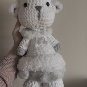 Karácsonyi Holgolt Bárány, Játék & Sport, Plüssállat & Játékfigura, Más figura, Horgolás, MESKA