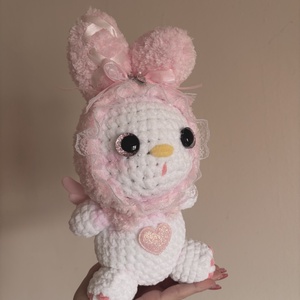 Sanrio Horgolt Nyuszi Plüss - Meska.hu