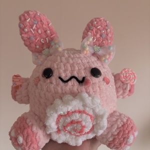 Cukorka Nyuszi Horgolt - Meska.hu