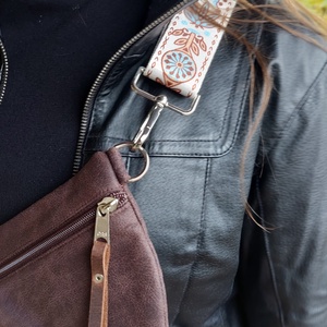 Grammicus kollekció - sötétbarna oldal - és övtáska/Bum Bag/Fanny Pack/Waist Bag/Belt Bag - Meska.hu