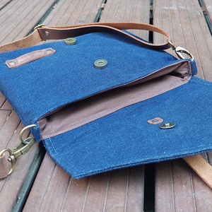 Grammicus kollekció - farmer oldal - és övtáska/Bum Bag/Fanny Pack/Waist Bag/Belt Bag - táska & tok - övtáska - Meska.hu