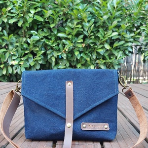 Grammicus kollekció - farmer oldal - és övtáska/Bum Bag/Fanny Pack/Waist Bag/Belt Bag, Táska & Tok, Övtáska, Bőrművesség, Varrás, MESKA