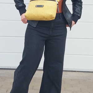 Grammicus Max kollekció - mustársárga oldal - és övtáska/Bum Bag/Fanny Pack/Waist Bag/Belt Bag - táska & tok - övtáska - Meska.hu