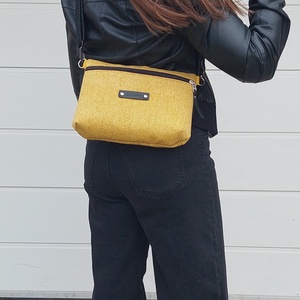 Grammicus Max kollekció - mustársárga oldal - és övtáska/Bum Bag/Fanny Pack/Waist Bag/Belt Bag - Meska.hu