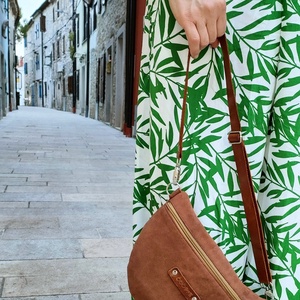 Grammicus kollekció - camelbarna oldal - és övtáska/Bum Bag/Fanny Pack/Waist Bag/Belt Bag - táska & tok - övtáska - Meska.hu