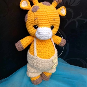 Amigurumi  zsiráf, Játék & Sport, Plüssállat & Játékfigura, Zsiráf, Horgolás, Varrás, MESKA