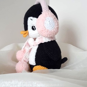 Amigurumi  Pingvin  - játék & sport - plüssállat & játékfigura - plüss mesefigurák - Meska.hu