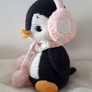 Amigurumi  Pingvin  - játék & sport - plüssállat & játékfigura - plüss mesefigurák - Meska.hu