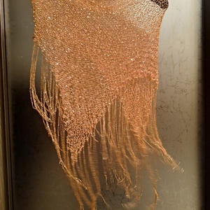 Kézzel kötött alkalmi poncsó - esküvő - kiegészítők - bolero és válltakaró - Meska.hu