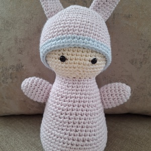 Horgolt Waldorf nyuszi, Játék & Sport, Plüssállat & Játékfigura, Nyuszi, Horgolás, MESKA