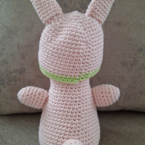 Horgolt Waldorf nyuszi - játék & sport - plüssállat & játékfigura - nyuszi - Meska.hu