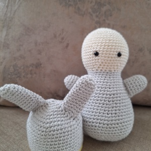 Horgolt Waldorf nyuszi, Játék & Sport, Plüssállat & Játékfigura, Nyuszi, Horgolás, MESKA