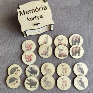 Memóriakártya  - játék & sport - készségfejlesztő és logikai játék - memória játékok - Meska.hu