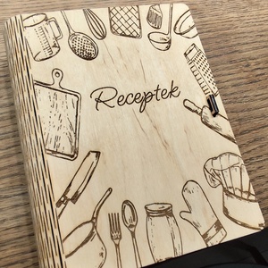 Receptek könyvdoboz! , Otthon & Életmód, Konyhafelszerelés, tálalás, Sütés, főzés, Receptfüzet, Famegmunkálás, Gravírozás, pirográfia, Mert a legfinomabb receptek gyakran egy kis cetlin kezdik… ?

Neked is van egy rakás receptes cetli..., MESKA