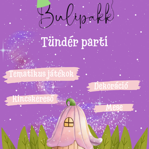 Bulipakk- Letölthető Tündéres Szülinapi Bulicsomag  Játékos Kincskereséssel, Játék & Sport, Készségfejlesztő és Logikai játék, Logikai játékok, Mindenmás, MESKA