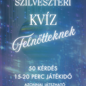 Szilveszteri kvízjáték felnőtteknek, Játék & Sport, Készségfejlesztő és Logikai játék, Logikai játékok, Mindenmás, MESKA