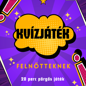 Kvízjáték felnőtteknek, Játék & Sport, Készségfejlesztő és Logikai játék, Logikai játékok, Mindenmás, Kvízjáték felnőtteknek

Dobd fel a hangulatot egy gondolkodtató kvízjátékkal, amit kvízmester nélkü..., MESKA