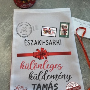 Mikulászsák - karácsony - mikulás - mikulás zsák - Meska.hu