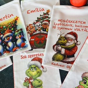 Mikulászsák - karácsony - mikulás - mikulás zsák - Meska.hu