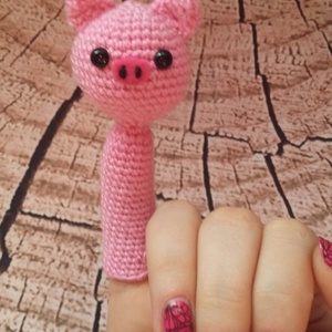 Horgolt Ujjbáb Malacka - Meska.hu