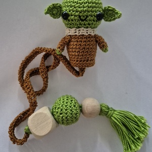 Yoda horgolt könyvjelző - könyv & zene - könyvjelző - Meska.hu