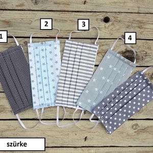 Textil maszk, szájmaszk 5 db-os csomag -  - Meska.hu