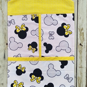 Ovizsák, sárga-fehér, minnie - Meska.hu
