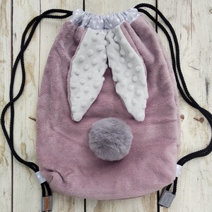 BunnyBag, nyuszis táska, hátizsák, tornazsák, Gym bag - Meska.hu