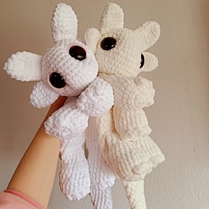 Horgolt Plüss sárkány ( fogatlan) - játék & sport - plüssállat & játékfigura - plüss sárkány - Meska.hu