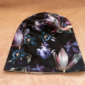 Tavaszi beanie sapka - ruha & divat - sál, sapka, kendő - sapka - Meska.hu
