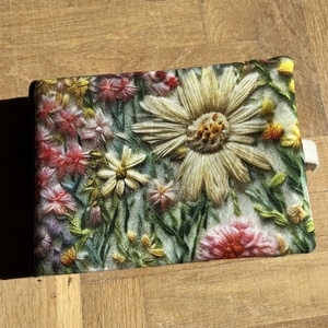 Textil fotóalbum Tavaszi virágok, Baba - mama, Babaemlékek, Baba fotóalbum, Varrás, MESKA