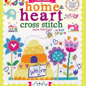 Home and Heart Cross Stitch - Jayne Schofield - Könyv (Otthon és szív keresztszemes hímzés) - Meska.hu