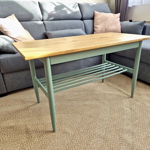 Vintage dohányzóasztal, Otthon & Életmód, Bútor, Asztal, Festett tárgyak, MESKA