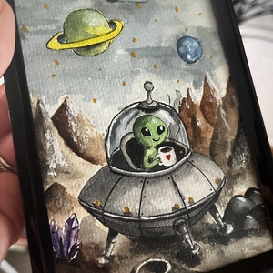 Alien egy szebb jövő! - Meska.hu