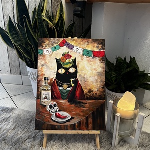 Frida Katto - művészet - festmény - akril - Meska.hu