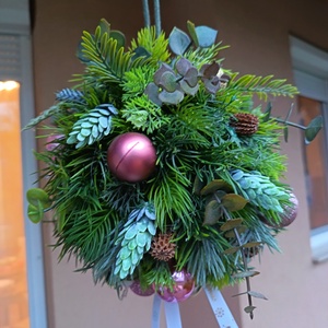 Prémium karácsonyi függő gömbdísz � 20 cm - Meska.hu