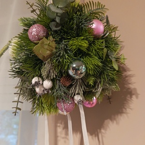 Prémium karácsonyi függő gömbdísz � 20 cm - karácsony - karácsonyi lakásdekoráció - karácsonyi lakásdíszek - Meska.hu