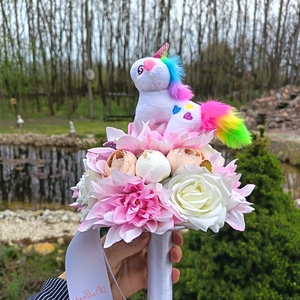  Unikornisos ovis ballagási csokor - Meska.hu