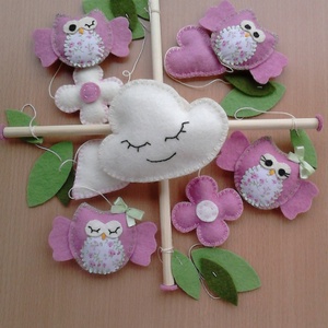 Babaforgó - baby mobile -  - Meska.hu