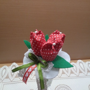 Textil tulipáncsokor - otthon & lakás - dekoráció - csokor & virágdísz - Meska.hu Textil tulipáncsokor - otthon & lakás - dekoráció - csokor & virágdísz - Meska.hu