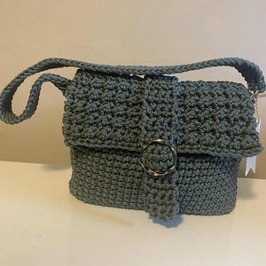 Zsálya táska, Táska & Tok, Kézitáska & válltáska, Alkalmi táska, Horgolás, MESKA