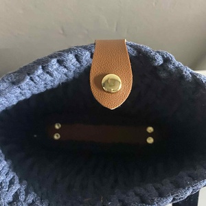 Farmerkék válltáska - táska & tok - kézitáska & válltáska - kézitáska - Meska.hu