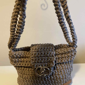 csattos válltáska - táska & tok - kézitáska & válltáska - kézitáska - Meska.hu