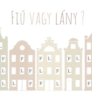 Fiú vagy lány? - Házikós kaparós sorsjegy - otthon & életmód - papír, írószer - ajándékozás kellékei - ajándék sorsjegy - Meska.hu