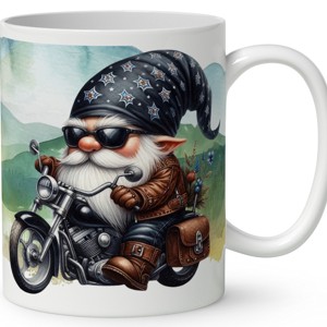 Névvel kérhető - Nem vén - Motoros manó mintás bögre - otthon & életmód - konyhafelszerelés, tálalás - tálalás - bögre & csésze - Meska.hu